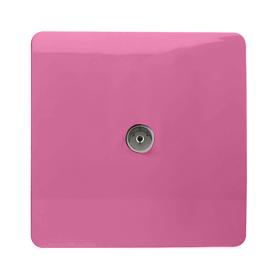 Pink Wiring Accessories Trendi Decorative Screwless
